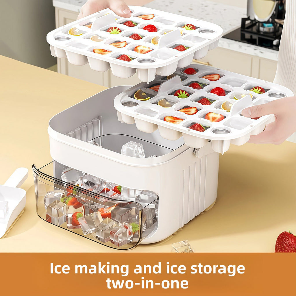 Silicone Ice Cube Mold with 50 Compartments