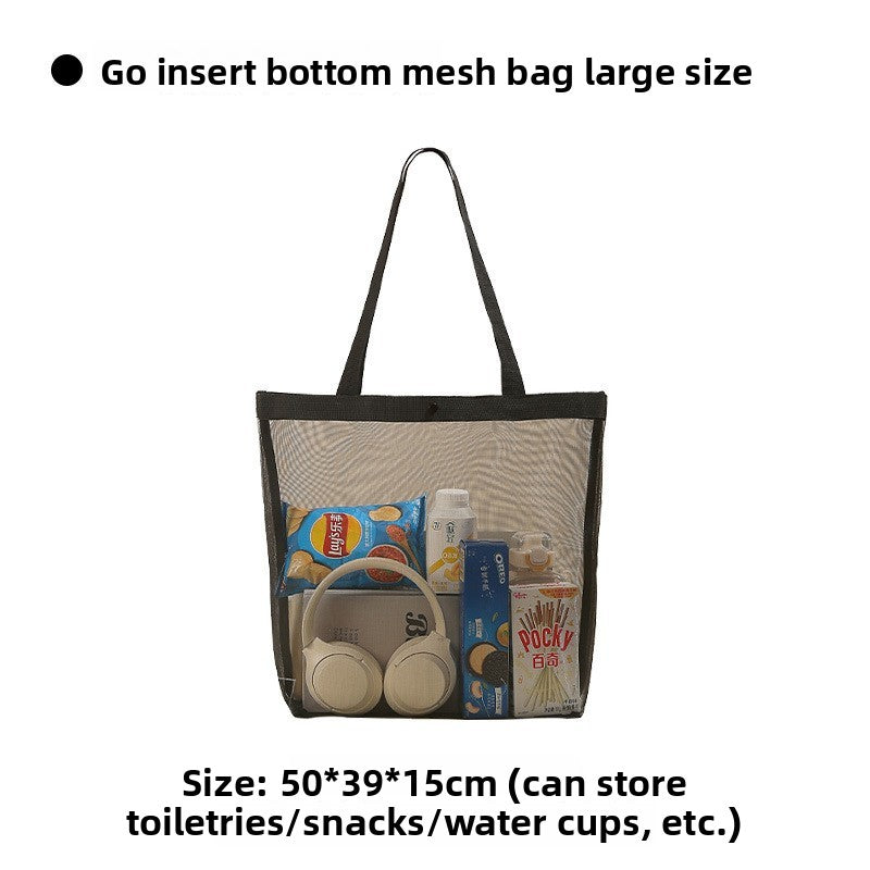 Large Capacity Mesh Beach Storage Bag