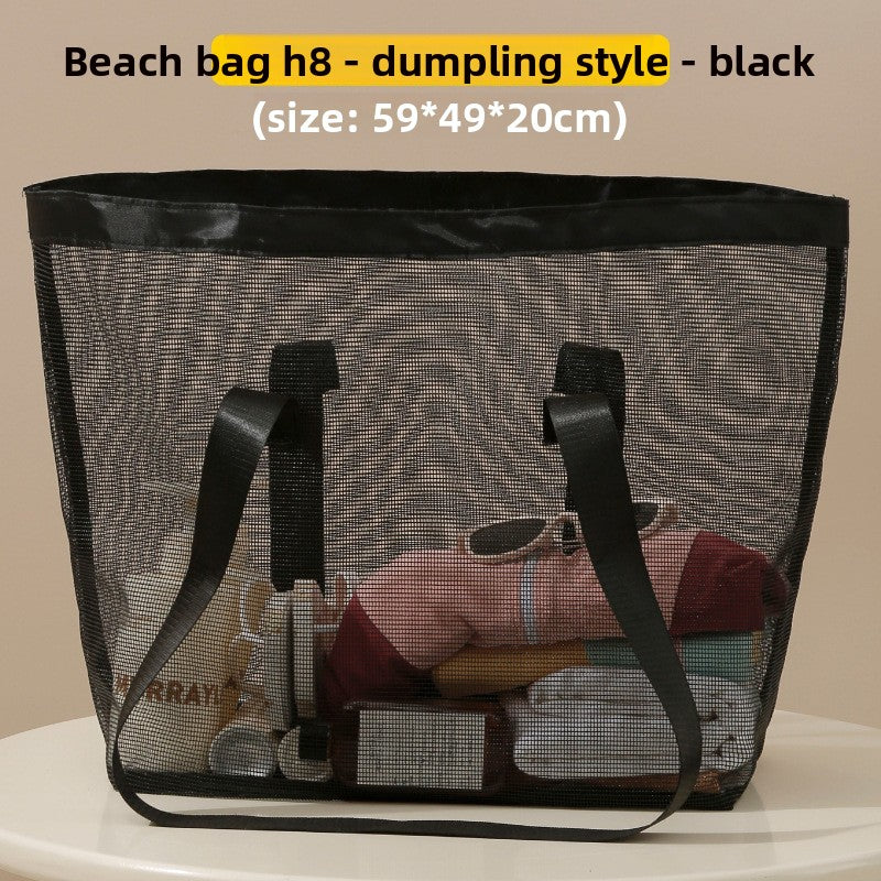 Large Capacity Mesh Beach Storage Bag