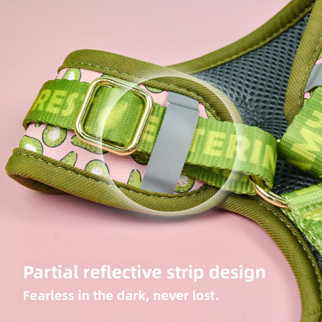 Adjustable Dog Harness with ID Tag