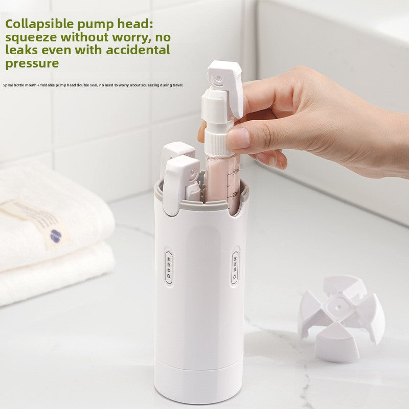 Four-in-One Travel Dispenser Bottle