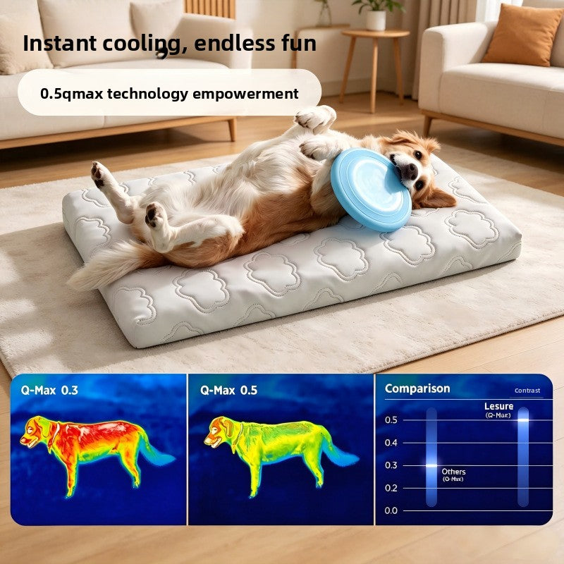 Dog Cooling Mat Pet Bed Summer Gel Pad