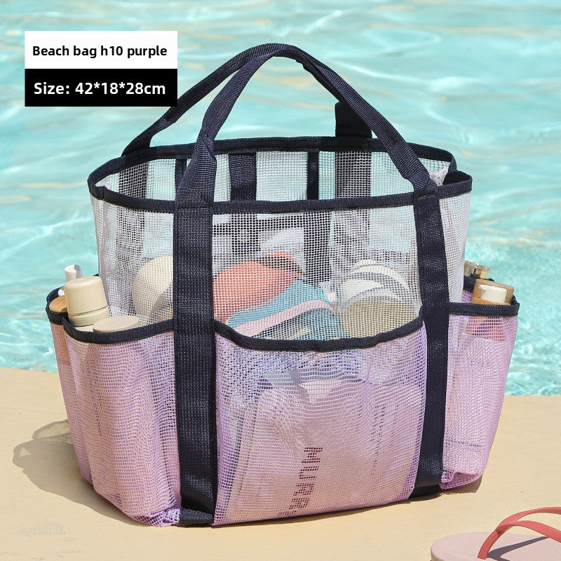 Large Capacity Mesh Beach Storage Bag