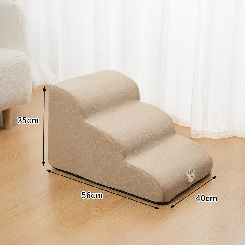 Removable Washable Pet Stairs Non-Slip Dog Bed Steps