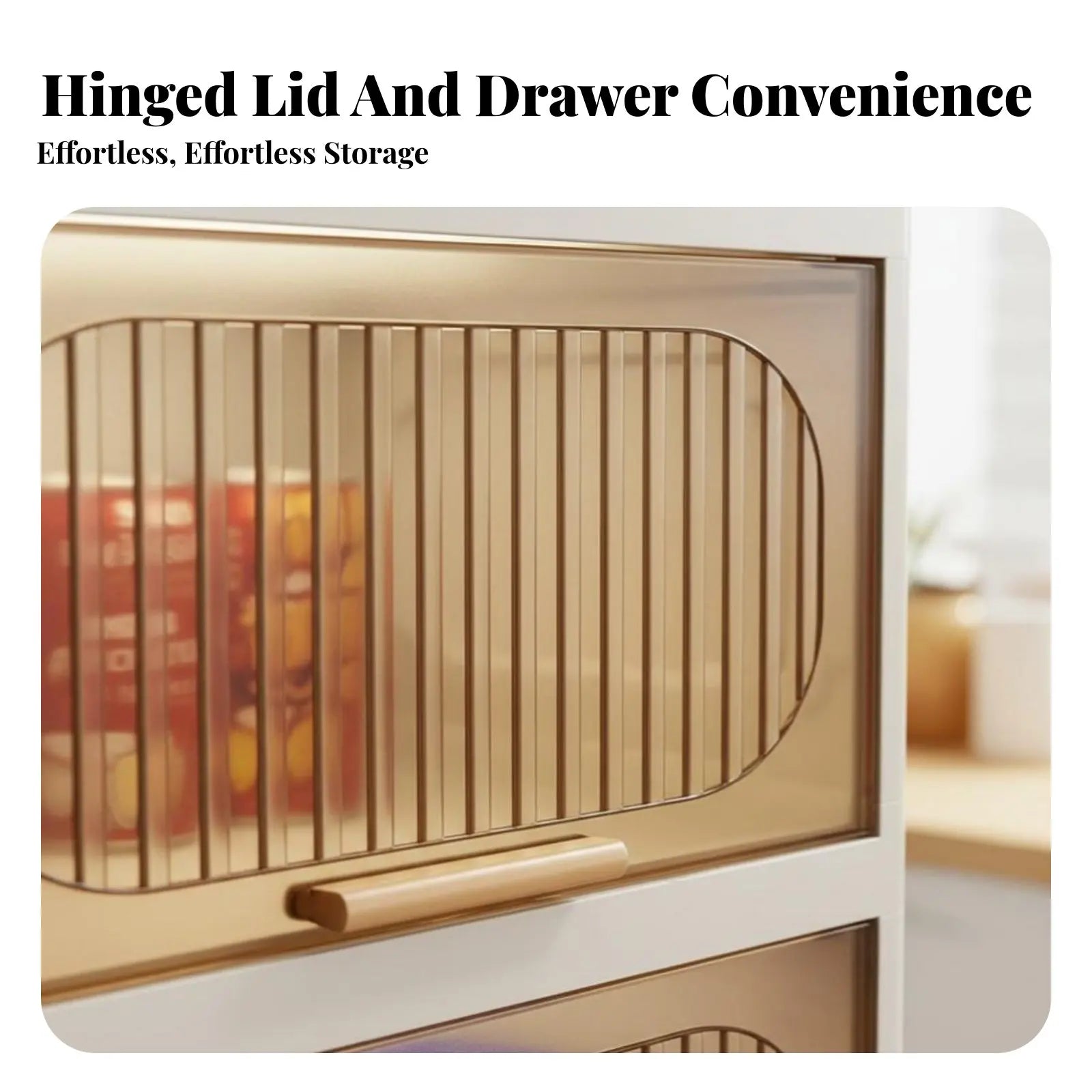 Multi-Tier Organizer hinged-lid reach Wheeled Crevice Cabinet Space Saving Easy Assembly for Students, Kitchen