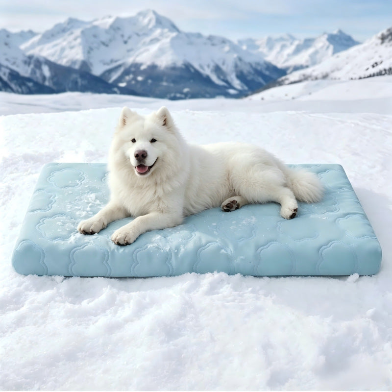 Dog Cooling Mat Pet Bed Summer Gel Pad