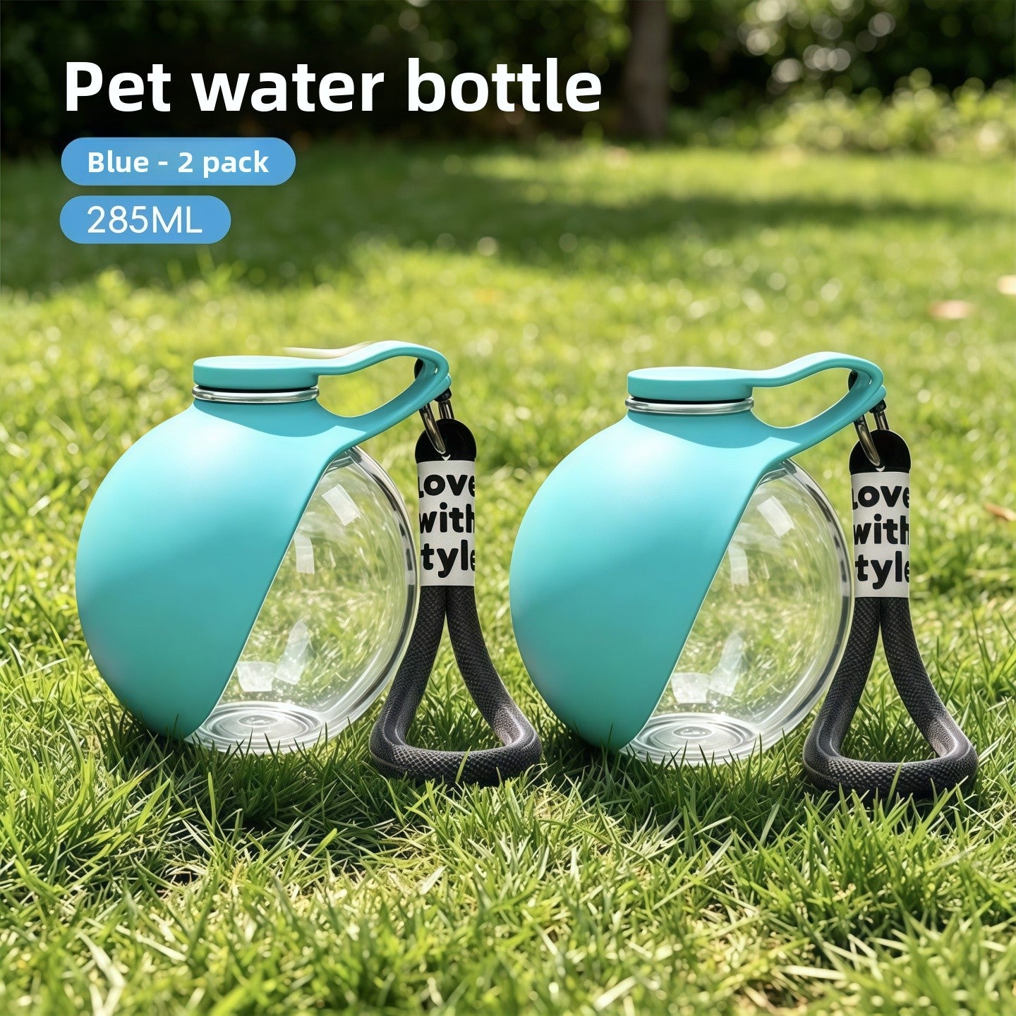 Portable Foldable Pet Water Bottle