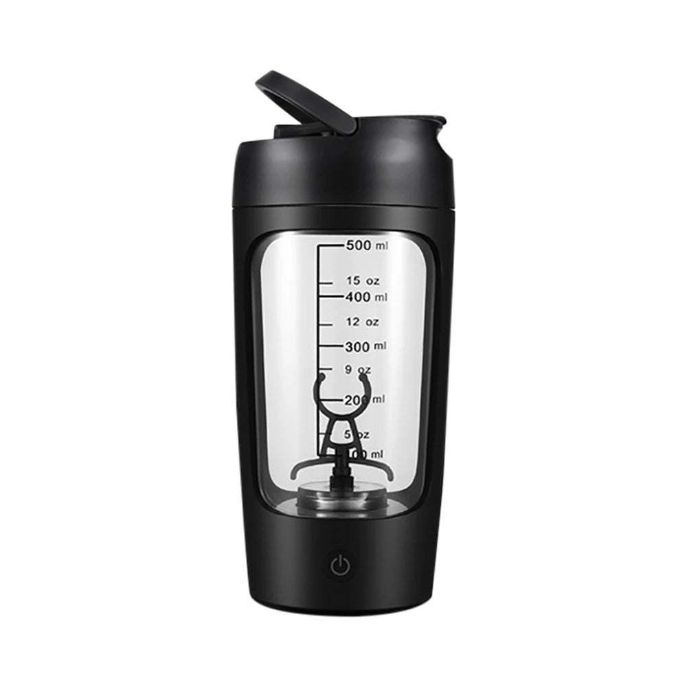 500ML Electric Protein Powder Mixing Cup Automatic Shaker Bottle Mixer Shake Bottle Milk Coffee Blender Kettle fro Gym outdoor